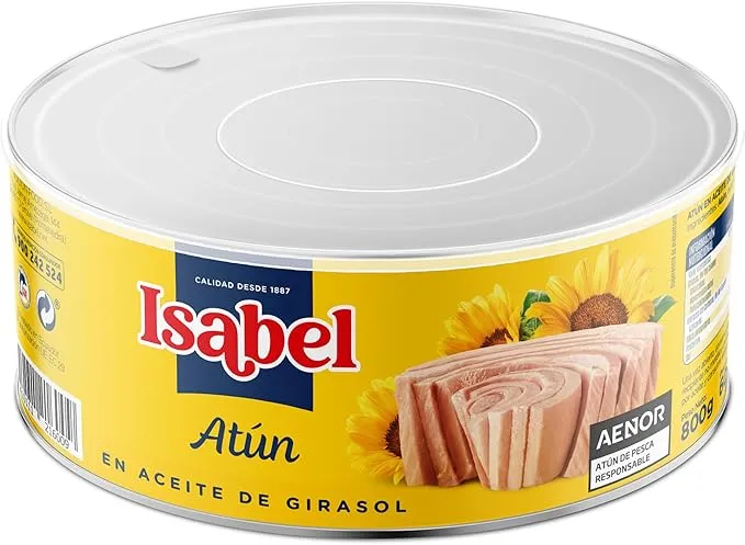 Atún en aceite de girasol Isabel