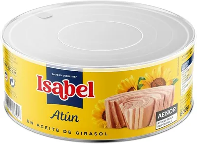 Atún en aceite de girasol Isabel