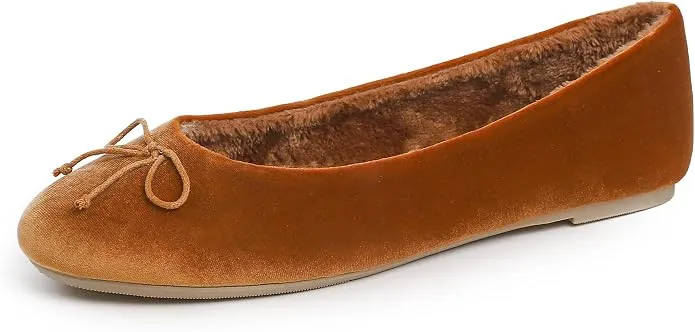 Feversole Bailarinas Punta Redonda para Mujer Talla 39