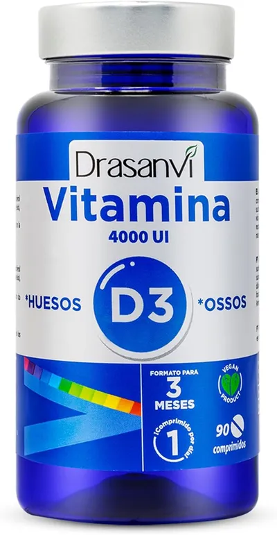 Drasanvi Vitamina D3 4000 UI - 90 Comprimidos Veganos