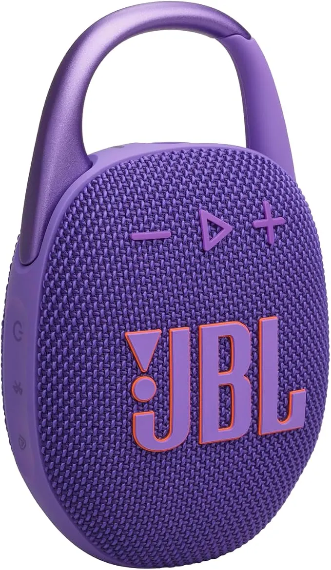 Altavoz Bluetooth Portátil JBL Clip 5 con Mosquetón Integrado