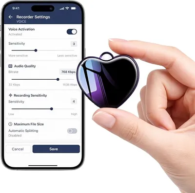 CleverTalk Heart Grabadora de Voz con IA