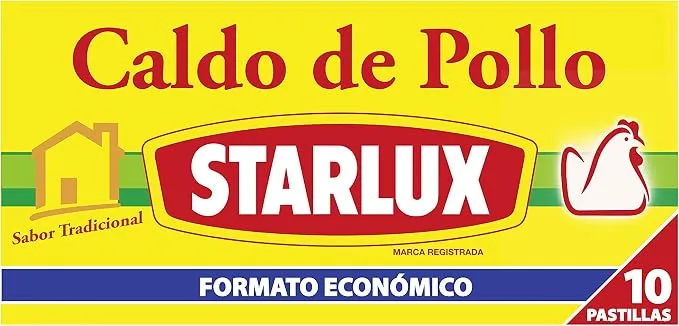 Knorr Starlux Caldo Pastilla Pollo 10 pastillas