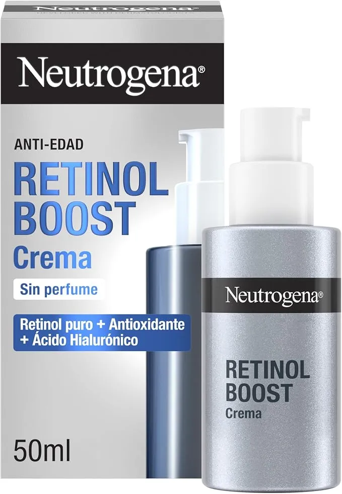 Neutrogena Retinol Boost Crema Antiedad Sin Perfume 50 ml