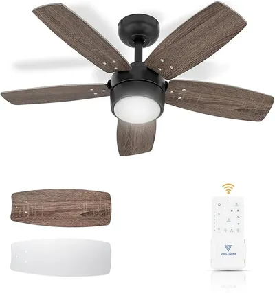 Ventilador de Techo 91cm con Luz LED y Mando