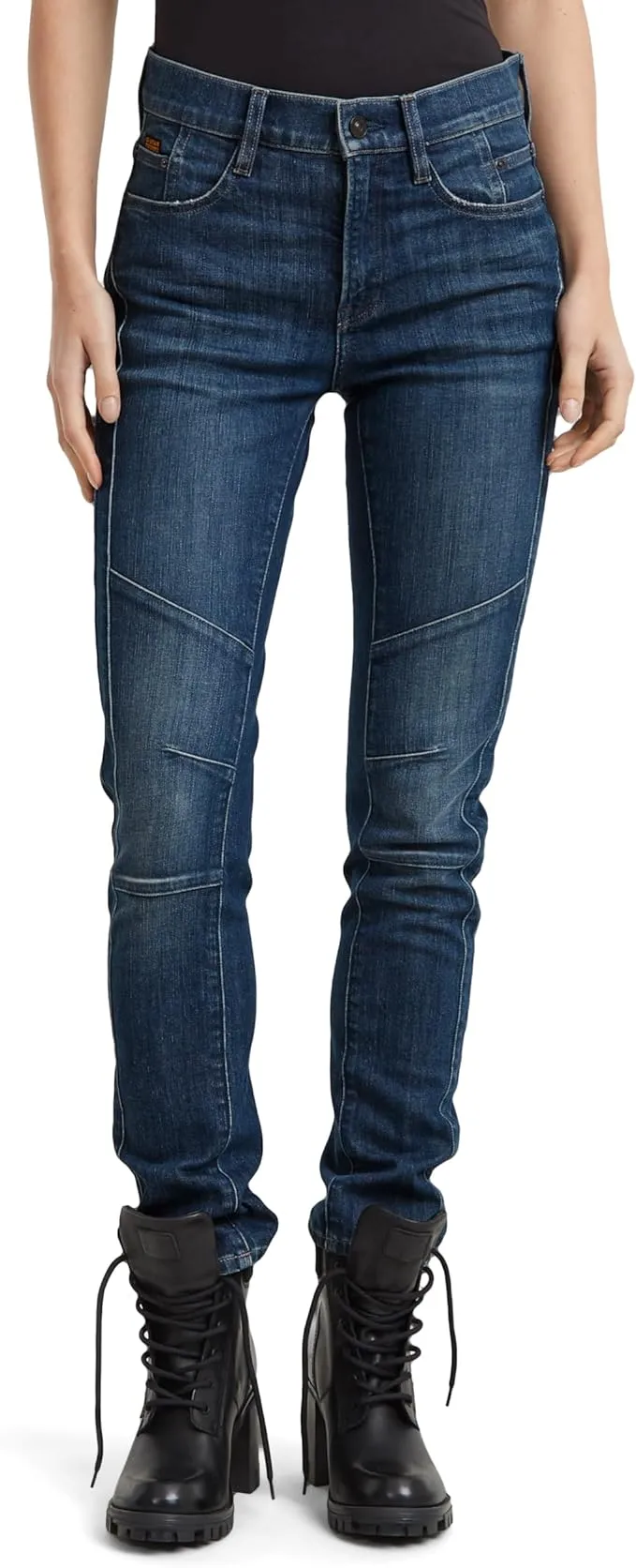 Vaqueros para Mujer G-STAR Ace 2.0 Biker Slim Straight