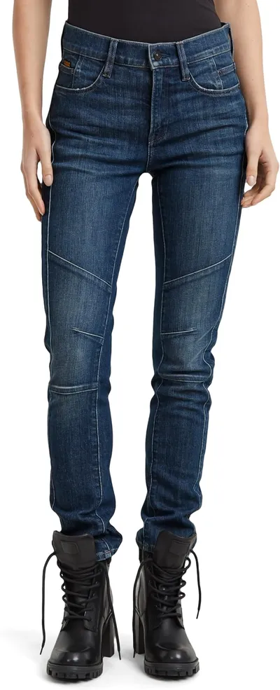 Vaqueros para Mujer G-STAR Ace 2.0 Biker Slim Straight
