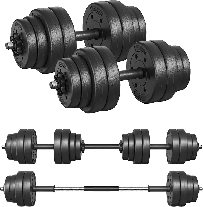 Juego de Mancuernas Ajustables Songmics 30 kg 3 en 1