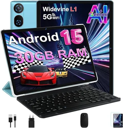 DMOAO Tablet 10 Pulgadas Android 15 con Gemini AI
