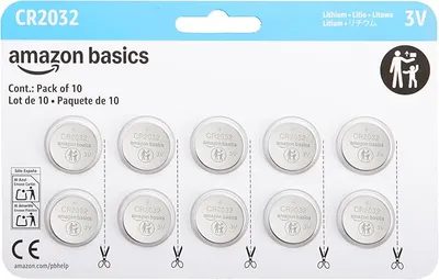 Pilas CR2032 Amazon Basics