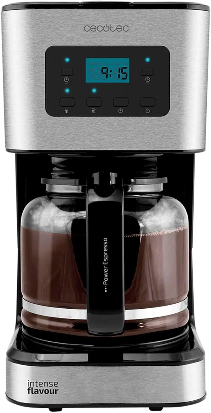 Cecotec Cafetera de Goteo Digital Coffee 66 Smart Aroma 12 Tazas