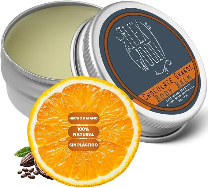 Bálsamo Corporal Vegano Chocolate Naranja 250ml Hidratante Natural
