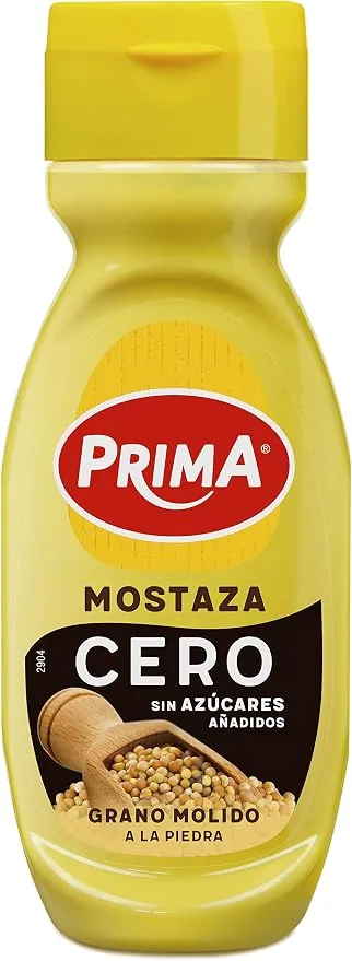 Prima Mostaza Cero Azúcares Añadidos, 265g
