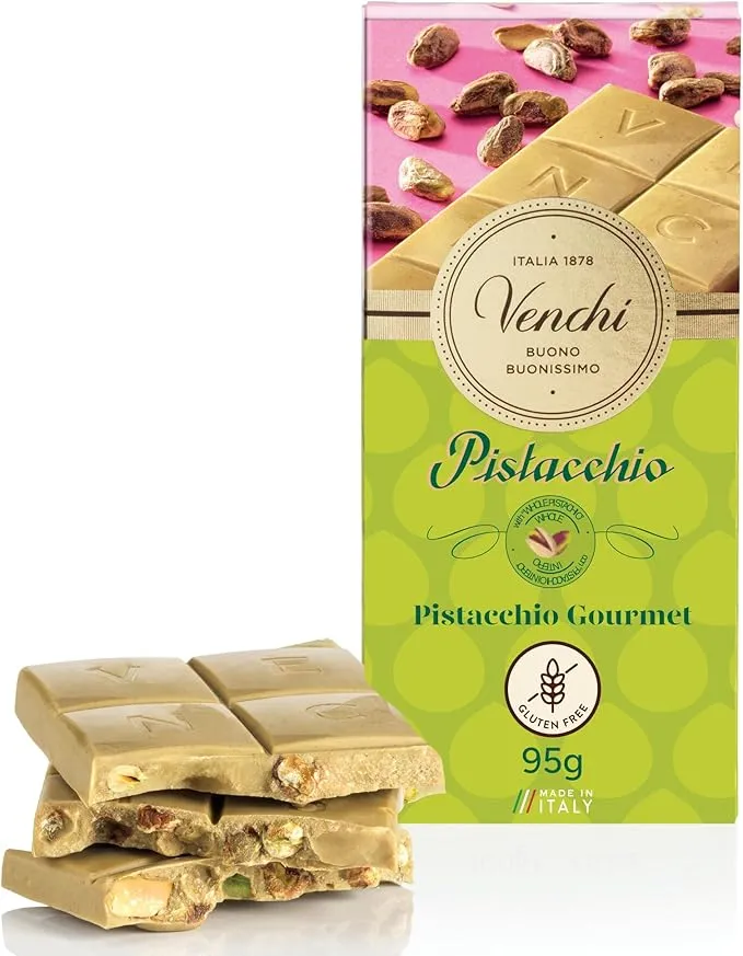 Venchi - Tableta de Chocolate Pistacho Gourmet