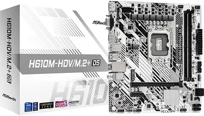 Carte Mère ASRock H610M-HDV/M.2+ DDR5