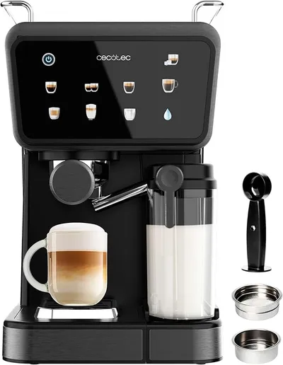 Cafetera express semiautomática Cecotec Power Espresso Touch ColdBrew