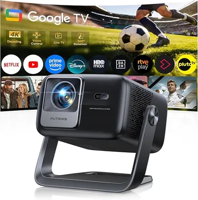 Proyector 4K con Google TV