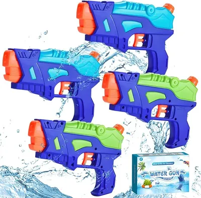 Pack 4 Pistolas de Agua