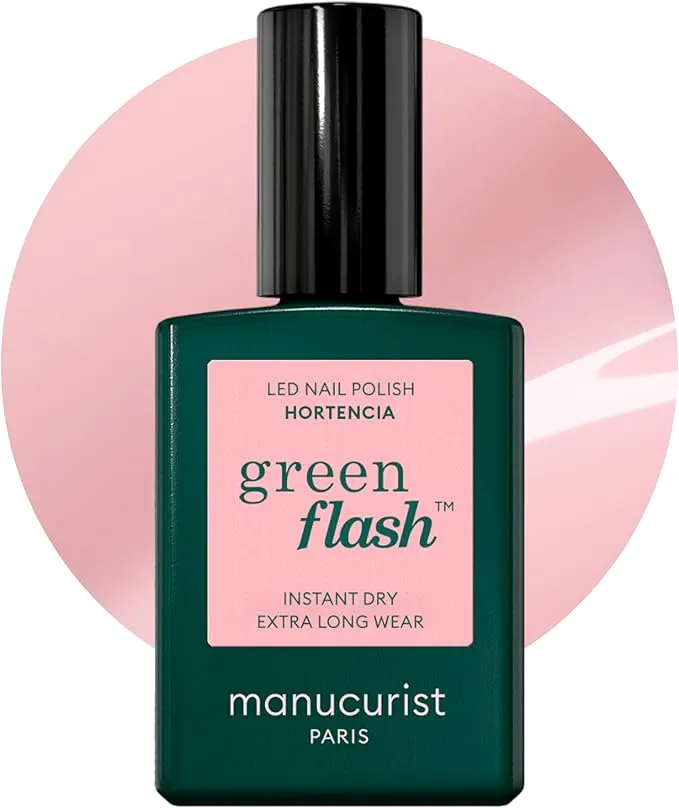 Manucurist Green Flash PintauƱas Semipermanente Rosa PƔlido Hortensia