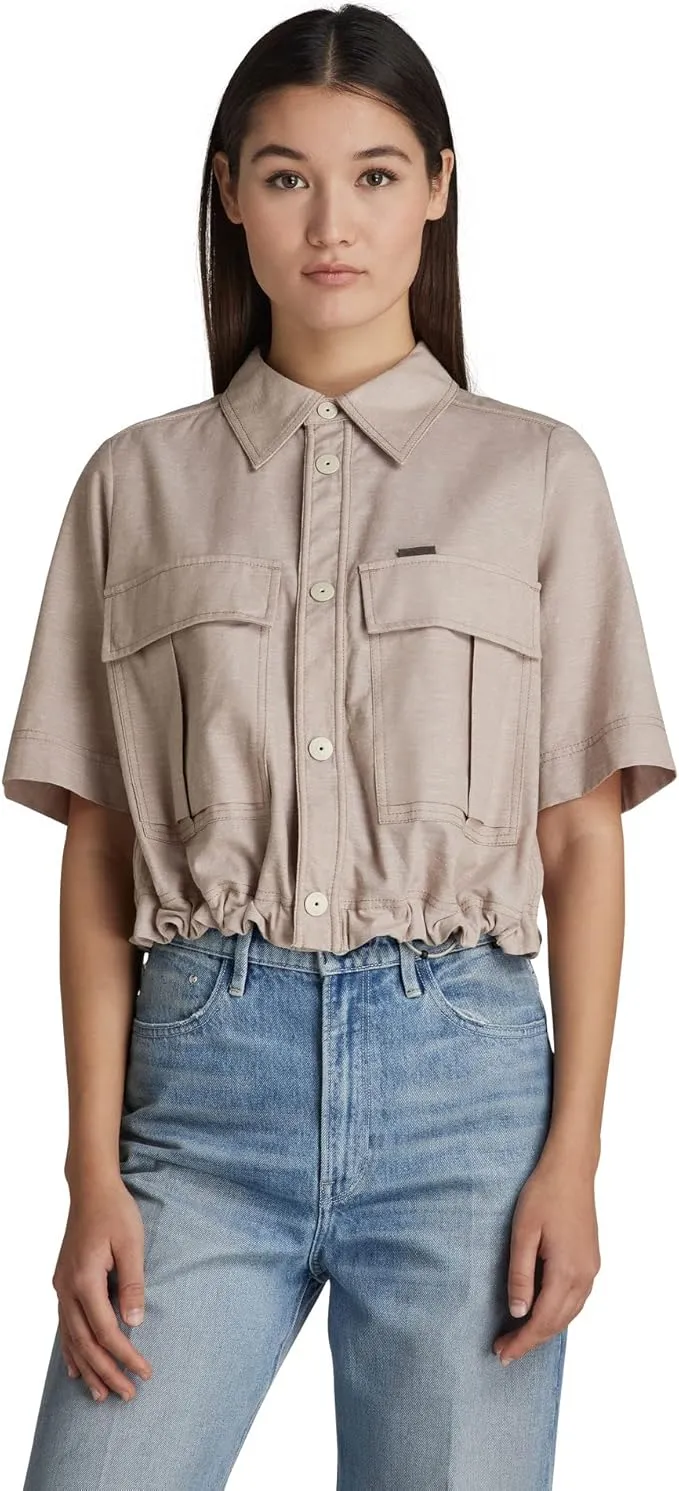 Camisa Cropped Field para Mujer G-STAR