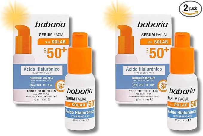 Pack 2 Serums Babaria SPF50