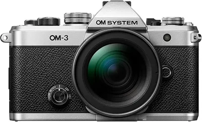 OM SYSTEM OM-5 Cámara Micro Cuatro Tercios Plateada con Lente 12-45mm f4