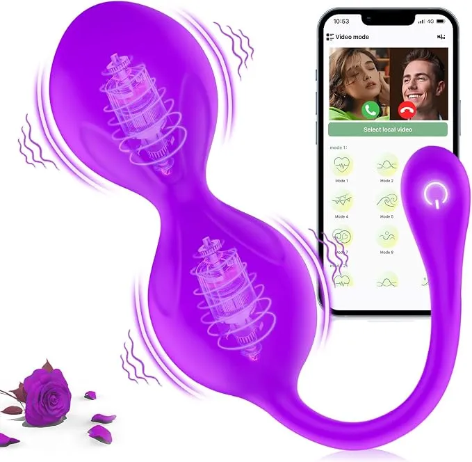 Vibrador Control App 9 Modos con Mando y Silicona Suave