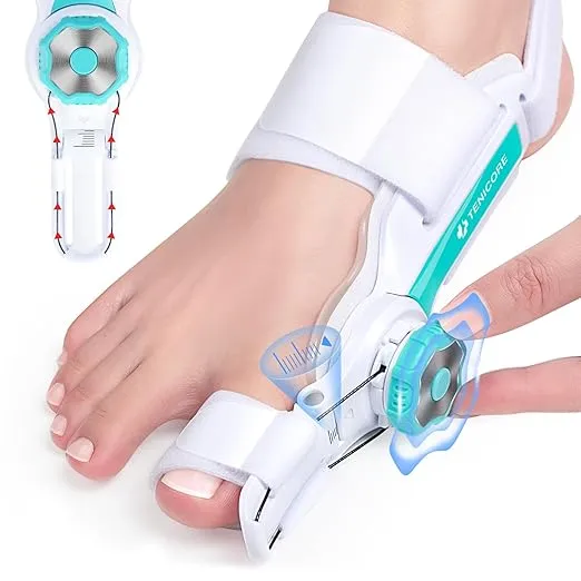 TENICORE Corrector de Juanetes con Botón Ajustable - Talla M (Unidad)