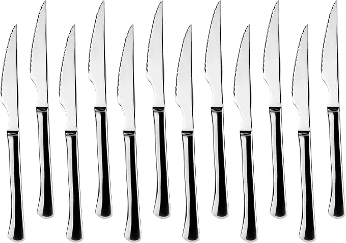 Pack 12 Cuchillos Chuleteros Lacor JAY Superresistentes