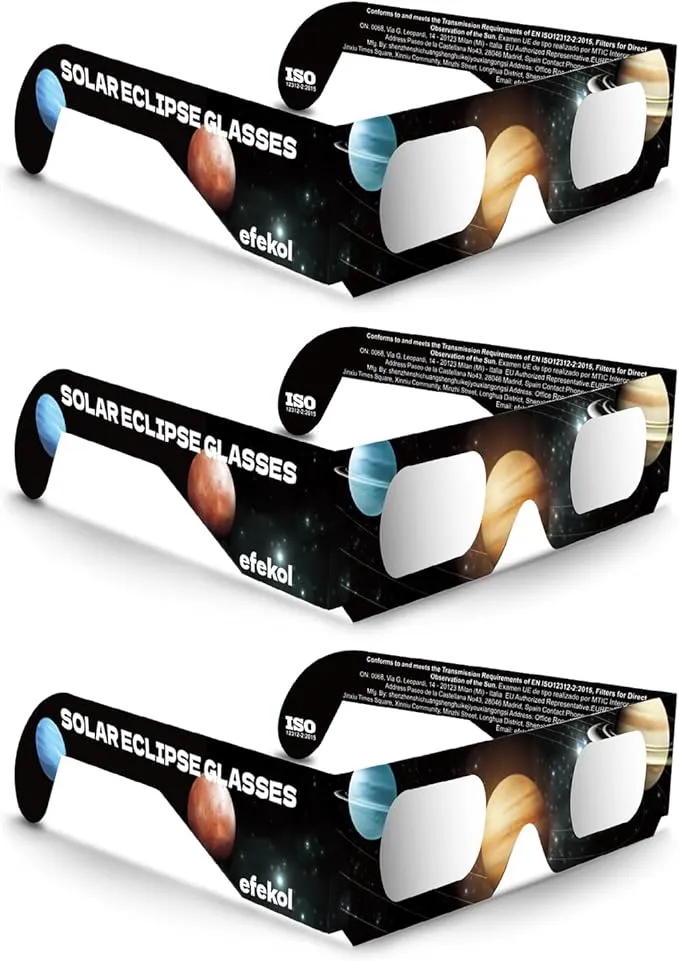 efekol Gafas Eclipse Solar Homologadas