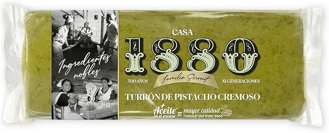 Turrón de Pistacho Cremoso Calidad Suprema Tableta 230g