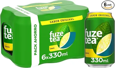 Fuze Tea Sabor Original Refresco Té helado Limón
