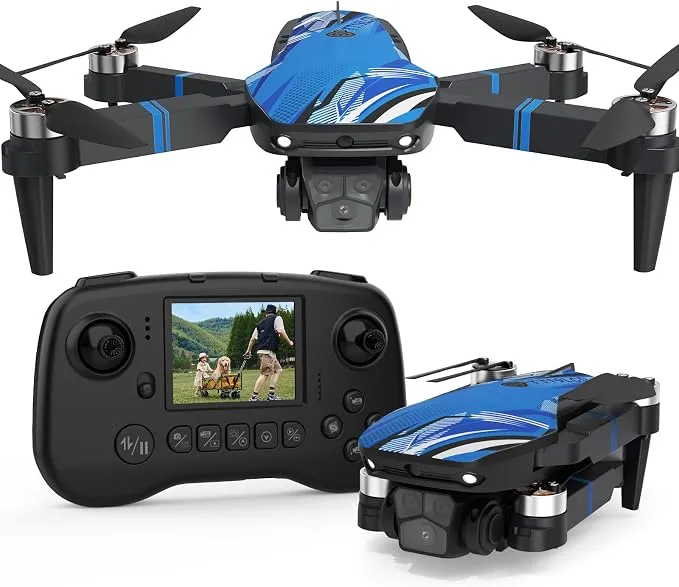 Dron con Cámara para Principiantes con Pantalla LCD y FPV