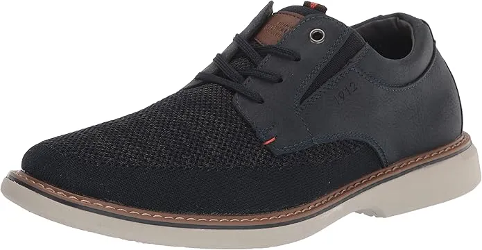 Nunn Bush Otto Plain Toe Knit Oxford Lace Up