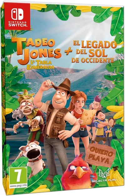 Tadeo Jones 3: La Tabla Esmeralda + El Legado del Sol de Occidente para Nintendo Switch