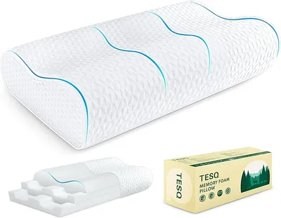 TESQ Almohada sándwich de Tres Capas