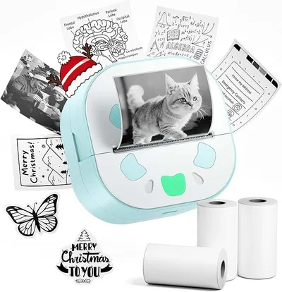 Mini impresora de pegatinas Yowell D21