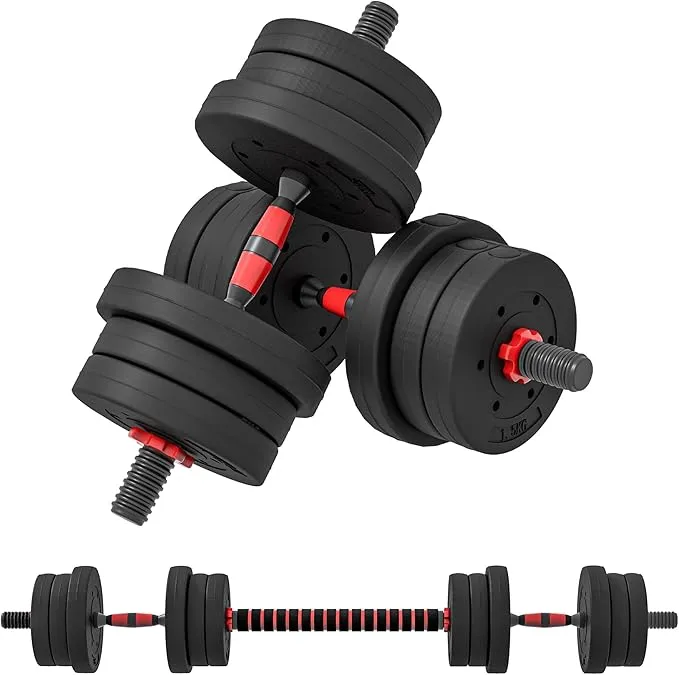 Mancuernas Ajustables HOMCOM 2 en 1