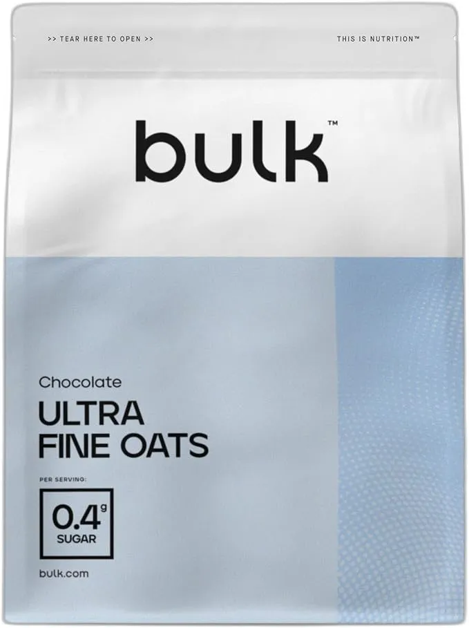 Avena Instantánea Bulk Chocolate - 20 Desayunos Energéticos