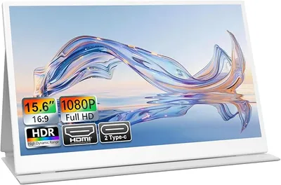 Pantalla portátil UFYQL 15,6” Full HD