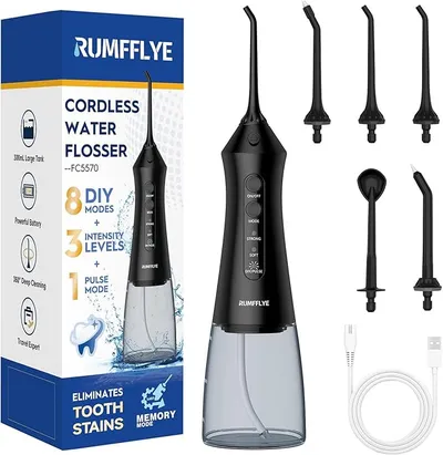 RUMFFLYE Irrigador Dental Portátil