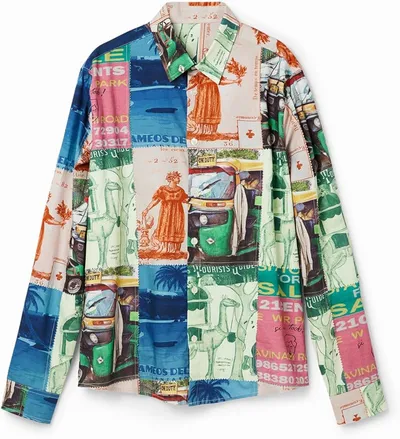 Camiseta para Hombre Desigual CAM_Stamps