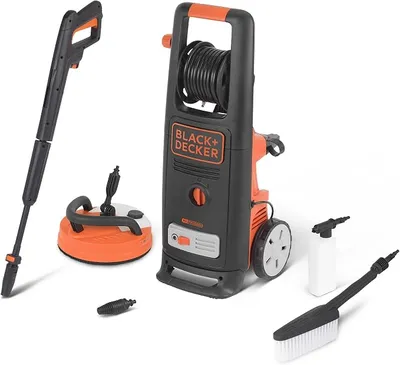 Hidrolimpiadora Black+Decker BXPW2200PE con Patio Cleaner y Cepillo Fijo