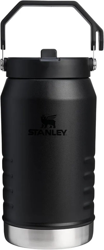 Stanley 1913 Iceflow Flip Straw 2.0 Jarra de Agua 1.9L Negra