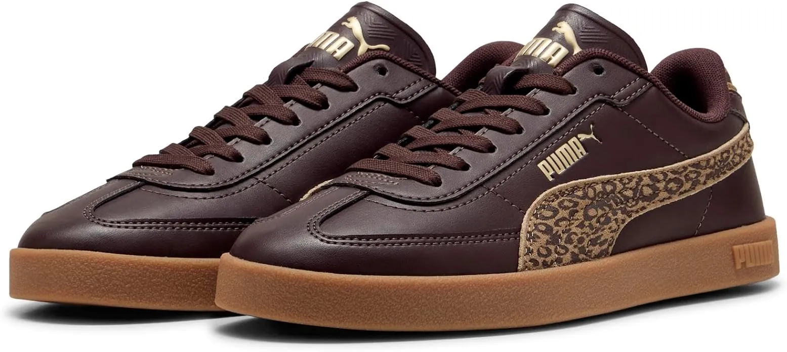 Zapatillas Puma Club II Era Feline Mujer 39 Chocolate Fondue Soft Taupe Brown