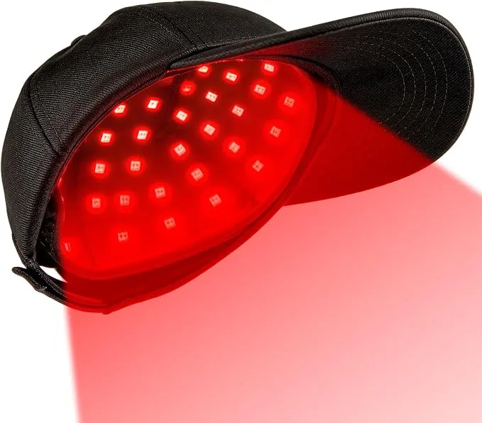 Gorra LED Esycen para Cuidado del Cabello con Luz Roja 660/850nm