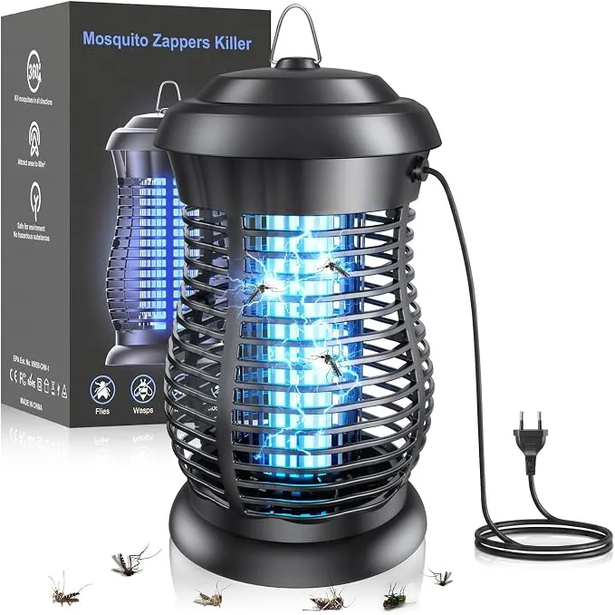 Lámpara Antimosquitos Eléctrica 4200V 20W UV Matamoscas
