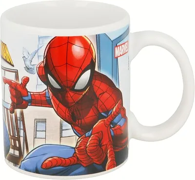 Taza Cerámica Spiderman Streets 325 ML