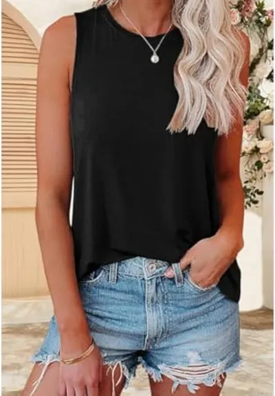 Camisetas sin mangas de verano para mujer