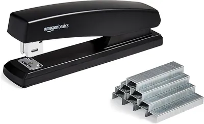 Grapadora Amazon Basics Negro